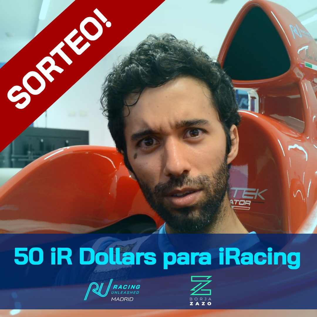 Borja Zazo (@borja_zazo) on Twitter photo 🎁Pedazo de SORTEO 50 iDollars para que os compráis lo que sea en <a href="/iRacing/">iRacing</a> gracias a <a href="/ru_spain/">Racing Unleashed Madrid</a>
Para participar:
✅Seguir a <a href="/ru_spain/">Racing Unleashed Madrid</a>
✅Seguir a <a href="/borja_zazo/">Borja Zazo</a>
🔁RT este Tweet
🗨️Mencionar a 2 amigos @
1 Ganador el martes 21 en Directo en Twitch 🎁Pedazo de SORTEO 50 iDollars para que os compráis lo que sea en <a href="/iRacing/">iRacing</a> gracias a <a href="/ru_spain/">Racing Unleashed Madrid</a>
Para participar:
✅Seguir a <a href="/ru_spain/">Racing Unleashed Madrid</a>
✅Seguir a <a href="/borja_zazo/">Borja Zazo</a>
🔁RT este Tweet
🗨️Mencionar a 2 amigos @
1 Ganador el martes 21 en Directo en Twitch