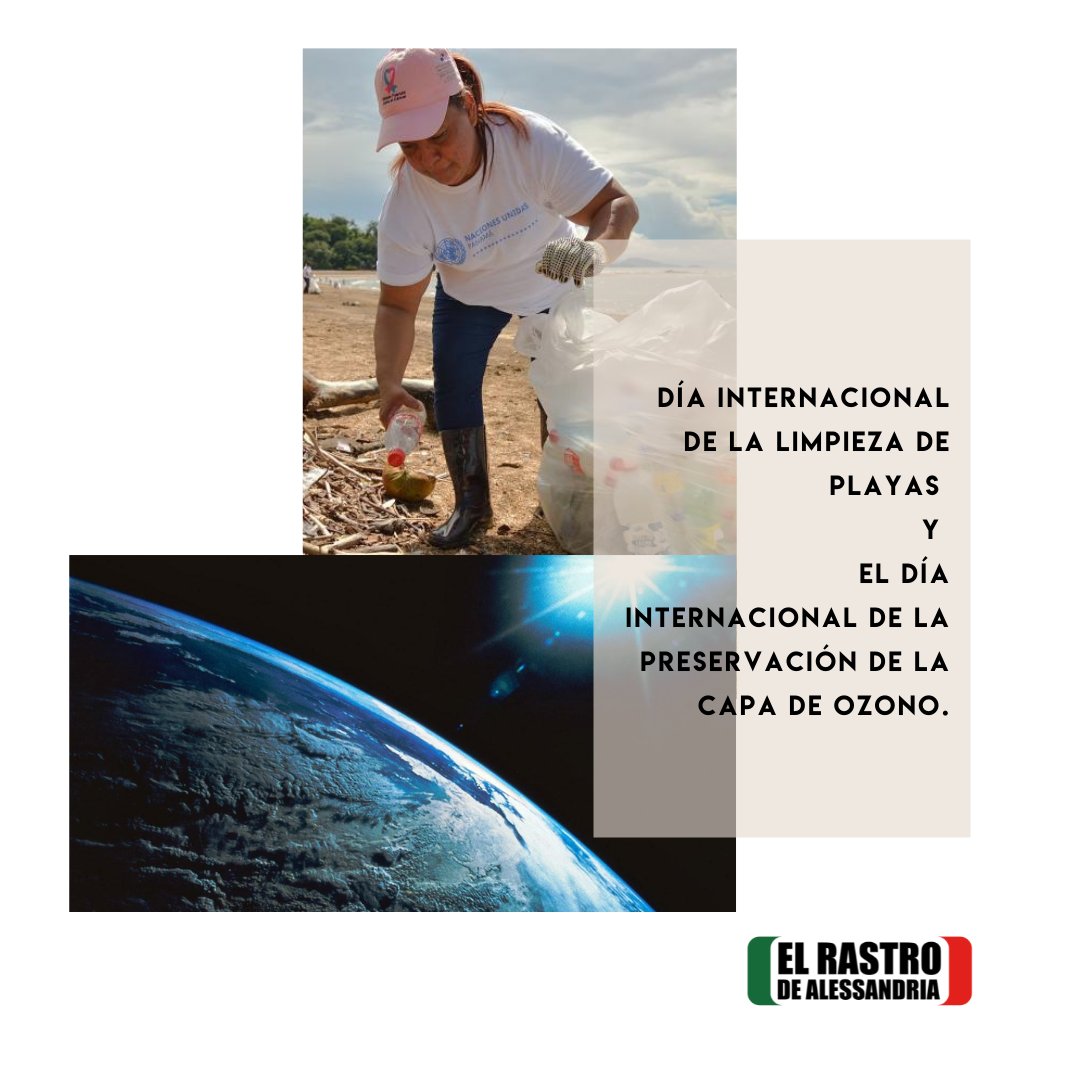 traficocpanama's tweet photo. Todos los días, mantengamos limpias las playas, y pongamos en práctica hábitos que ayuden a preservar la capa de ozono.
Hoy es el Día Internacional de la Limpieza de Playas, y el Día Internacional de la Preservación de la Capa de Ozono.
💙💙💙💙 #rastroalessandria https://t.co/uqtRNybDzK