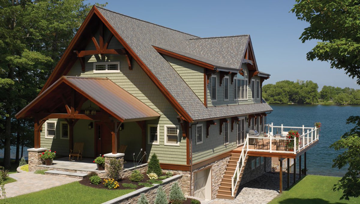 CertainTeed's tweet image. Make your home a vacation #destination, and a place you are proud to spend your time with Cedar Impressions®. Try our visualizer tool: bddy.me/2Xn1trw. #colorview #cedarimpressions #siding #certainteed