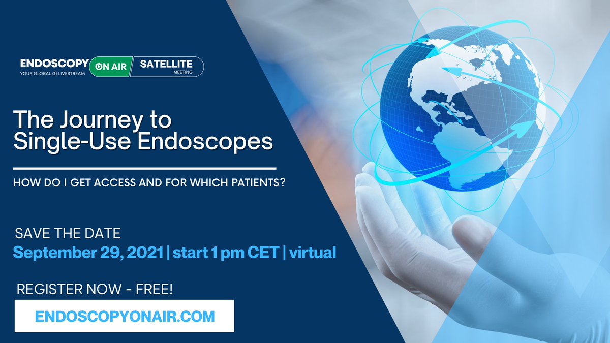 bsc_endoscopy's tweet photo. We are excited to invite you to "The journey to Single-Use Endoscopes-How do I get access &amp; for which patients?". With live learning sessions hosted by a faculty of experts in #ERCP &amp; #InfectionPrevention. Save the date for Sept 29: https://t.co/C1xCnZ3o6c 

#SingleUse #Endoscopy https://t.co/Qim0lLjrJ5