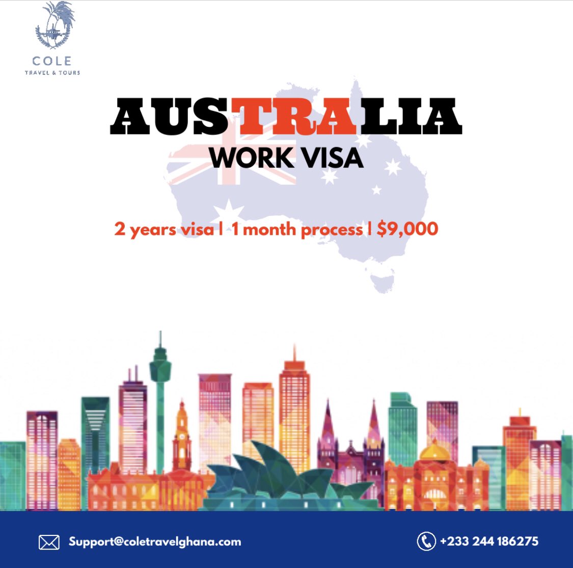 ctt_global's tweet photo. Do you want to work in Australia? Take advantage of our Work in Australia package which allows you to work and live in Australia.
More information: https://t.co/Aob2ZjAgMI.
#WorkinAustralia #WorkAbroad #WorkandLiveinAustralia #Australia https://t.co/S1ZHXHJBgR