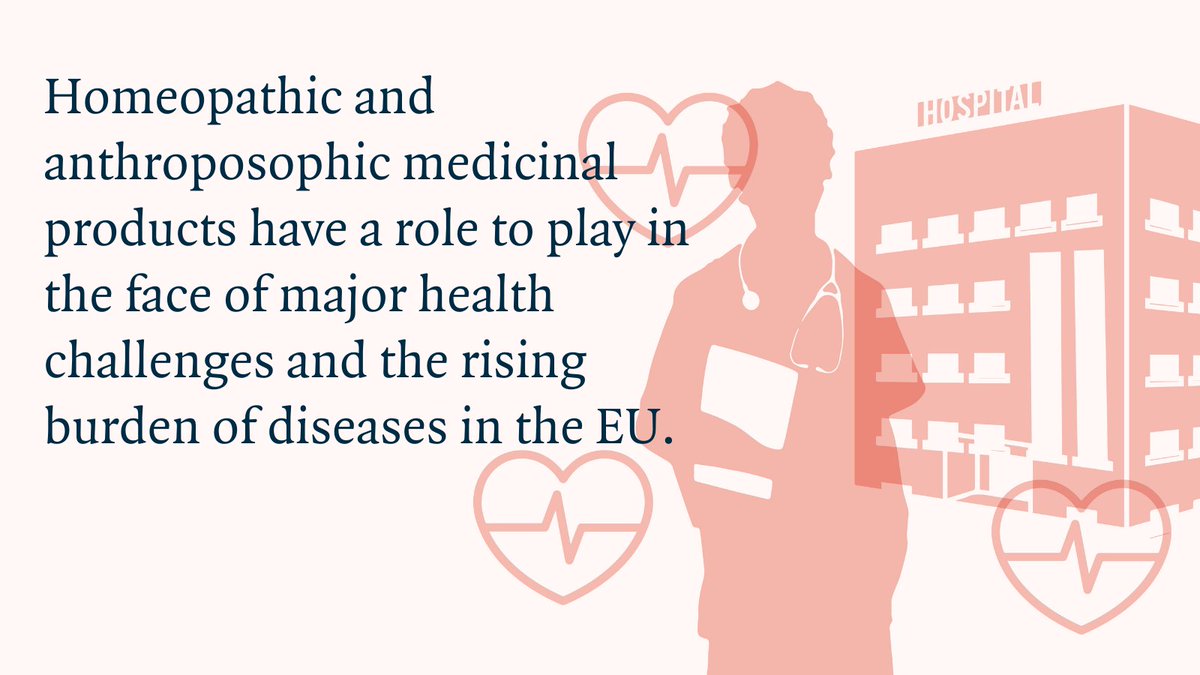 #Homeopathic and #anthroposophic medicinal products have a role to play in the face of major #healthchallenges and the rising burden of diseases in the EU. #EUPharmaStrategy #IntegrativeMedicine #DGSANTE bit.ly/3hGENLa