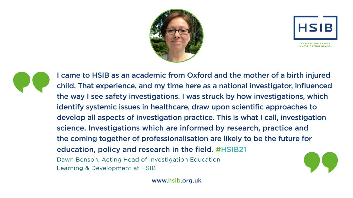 Health Services Safety Investigations Body (HSSIB) tweet media