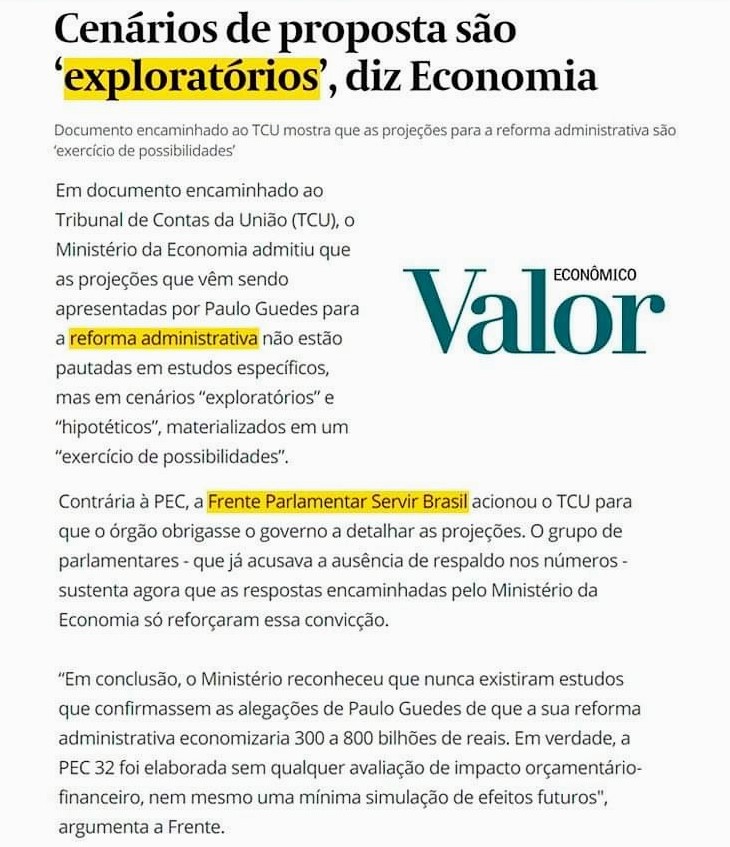 Nomade27's tweet photo. Saíram os documentos que embasam a #pec32 e adivinhem:
1- Ela não reduz a máquina pública;
2- Não gera economia;
3- Não gera modernização:
4- Aumentam os cargos públicos por indicação.
5- AUMENTAM A CORRUPÇÃO! https://t.co/bi9AtXRtxj