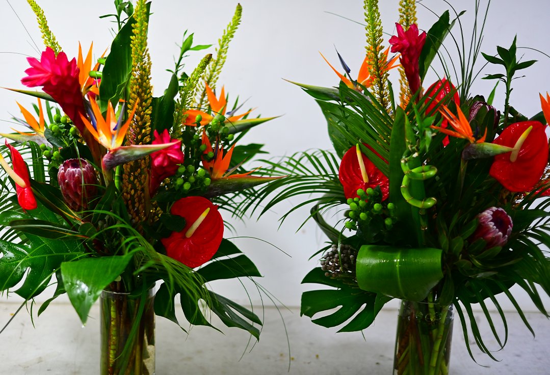 Our incredibly talented Samples Assistant (Ester Stevens) has created these beautiful floral arrangements which will be showcased at our Clerkenwell Showroom next week. #LDF21