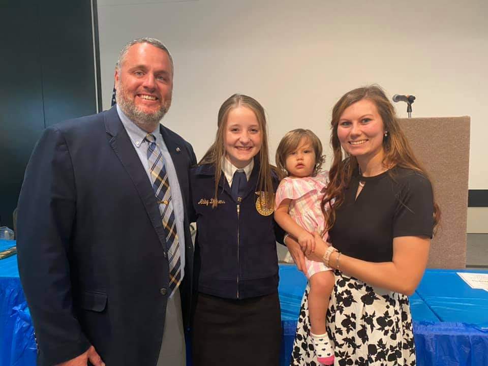 Begnaud_aged's tweet photo. I was #taggedtoteachag! Love celebrating National Teach Ag Day with my students! #bestcareerever #teachag @Teach_Ag @GA_FFA @northregionaged @OCS_CTAE https://t.co/81qB5i9xu0