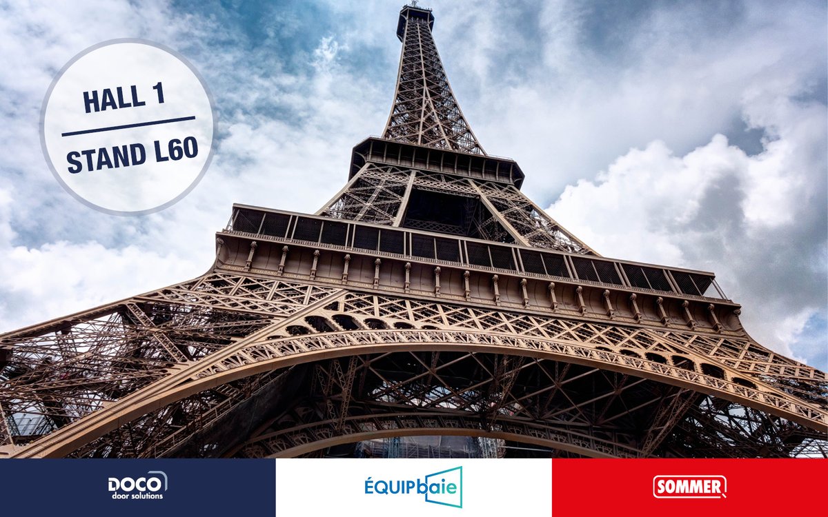 DocoInt's tweet image. You are invited to the Equipbaie 2021 in Paris!

We look forward to welcoming you to our exhibition booth (hall 1, stand L60) from 21-24 September 2021.

Register your visit for free entrance tickets: bit.ly/3tJjQD2