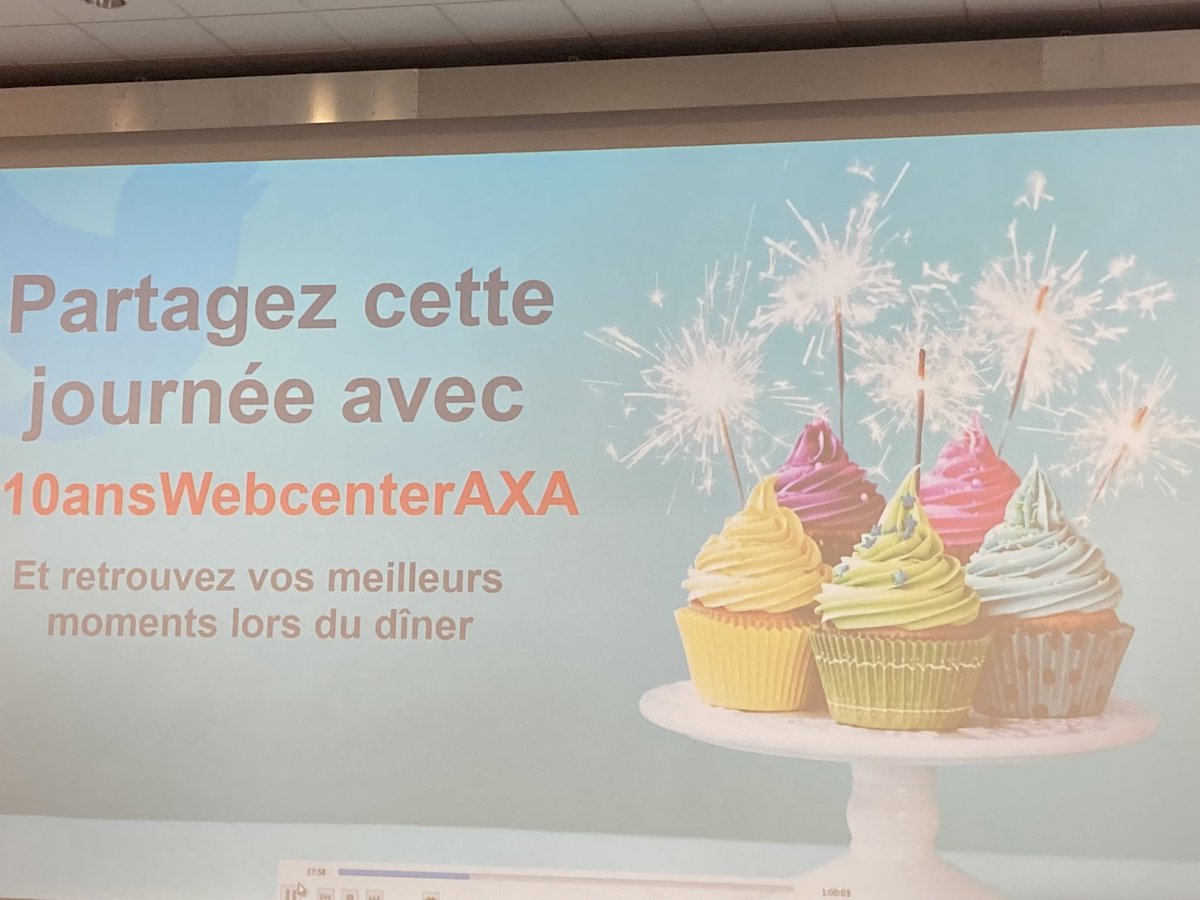descampsf's tweet image. Et c’est parti pour fêter les #10ans du #webcenter avec @AXAJobs_fr @AXAFrance #together