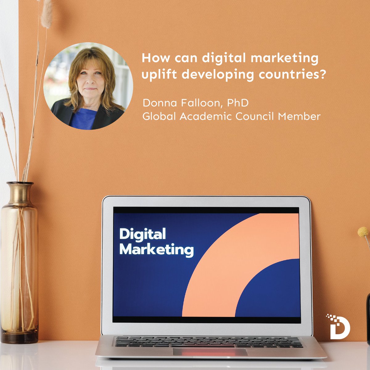 The_DMAT's tweet image. A career in Digital marketing is accessible to people from around the world.

Read the article by our Global Academic Council Member, Donna Falloon, on how digital marketing can uplift developing countries.

Read full article: bit.ly/2XpaqAv