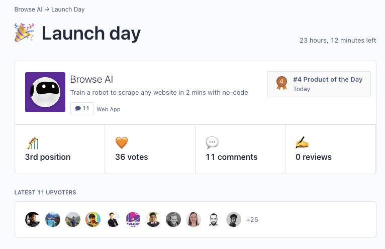 ardalanme's tweet photo. We're LIVE on @ProductHunt after 2 days of working 17hrs/day! 🍾 😅

https://t.co/Ai5BzgO0Ub https://t.co/LSHjU2Va51