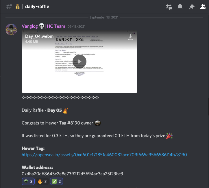 MikeFoster22's tweet photo. @HewerClan is rewarding it's HODLers for having #DiamondHands, or listing above a certain price, what is your project doing for you? #Winnerwinnerchickendinner #Hewerclan #NFT @basilmountian https://t.co/0ZeucK3T5z