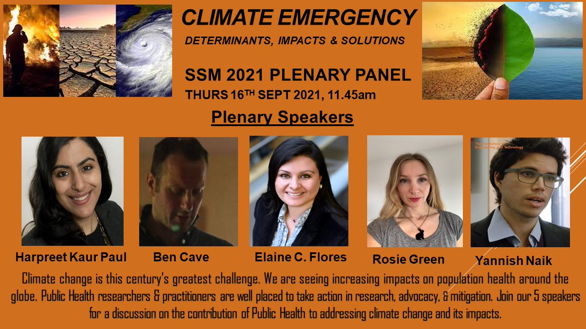Society for Social Medicine & Population Health (@socsocmed) on Twitter photo Welcome to our second day of #SSM2021
ssmasmonline.co.uk
Join us for a topical plenary session on #ClimateEmergency chaired by <a href="/annalhtky/">Anna Head</a>
lots of interesting posters & networking in Gathertown
Registration still open tinyurl.com/s7n5awem
<a href="/SimonCapewell99/">Simon Capewell</a> <a href="/LivUni/">University of Liverpool</a> ✍️🏆 Welcome to our second day of #SSM2021
ssmasmonline.co.uk
Join us for a topical plenary session on #ClimateEmergency chaired by <a href="/annalhtky/">Anna Head</a>
lots of interesting posters & networking in Gathertown
Registration still open tinyurl.com/s7n5awem
<a href="/SimonCapewell99/">Simon Capewell</a> <a href="/LivUni/">University of Liverpool</a> ✍️🏆