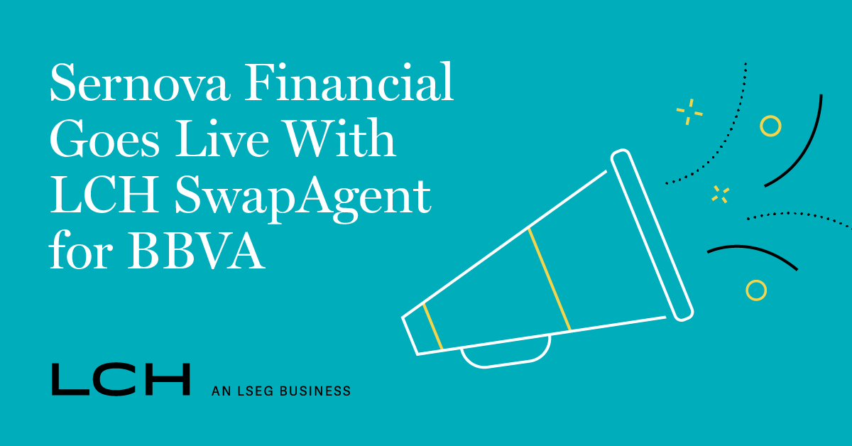 LCH_Clearing's tweet photo. #SernovaFinancial has gone live with #LCH #SwapAgent for #BBVA. By leveraging SwapAgent across Sernova’s existing #OTC and ETD #clearing products, BBVA will be able to generate significant capital and operational efficiencies.https://t.co/BGWeIOWHwy https://t.co/hDUKaetL53