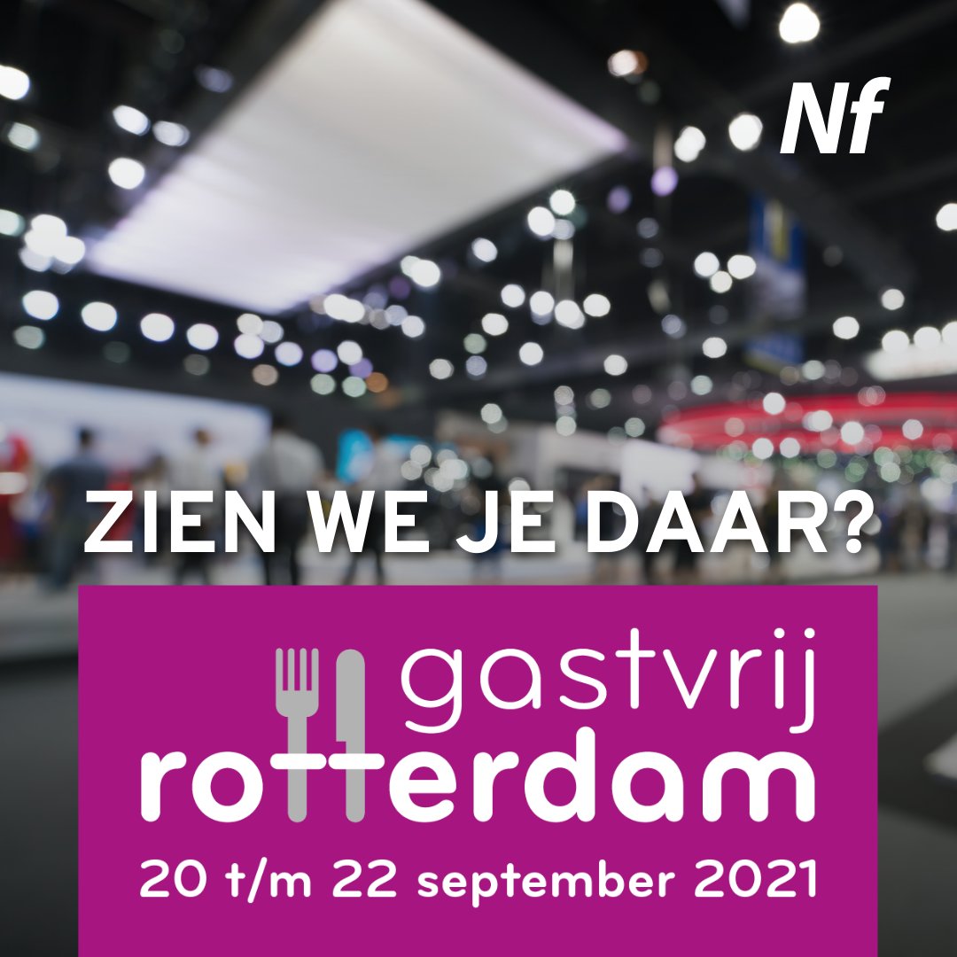 Volgende week staan wij op Gastvrij Rotterdam 2021. Zien we je daar?