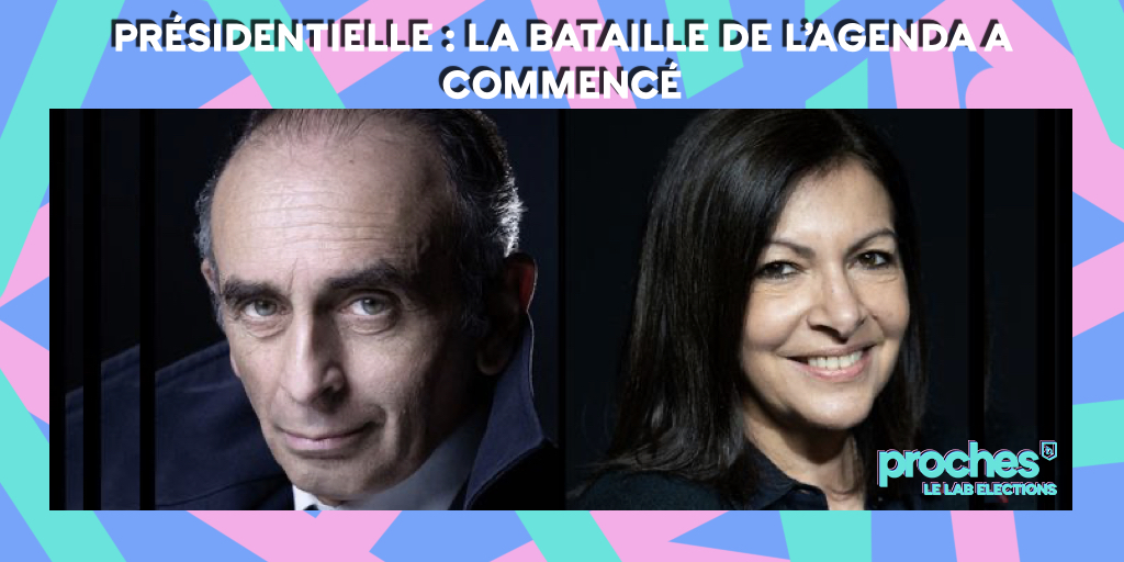 agenceProches's tweet photo. "Une élection, c’est souvent une bataille de personnes, parfois une bataille d’idées mais en réalité, c’est toujours et surtout une bataille d’agenda"
Le #LabElections revient sur la mise à l'agenda à travers les cas Hidalgo et Zemmour de la semaine
https://t.co/8tr4nE7VnY https://t.co/cfSq660duM