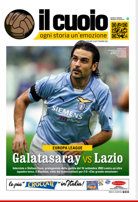 PaoloColantoni's tweet photo. Oggi torna l' #EuropaLeague e sul @CorSport con uno speciale del @IlCuoioedi abbiamo provato a raccontare alcune storie emozionanti.
#ilcuoio #amodonostro #GuerinSportivo #Corrieredellosport #Edipress #adversign https://t.co/RbUp1ET60s
