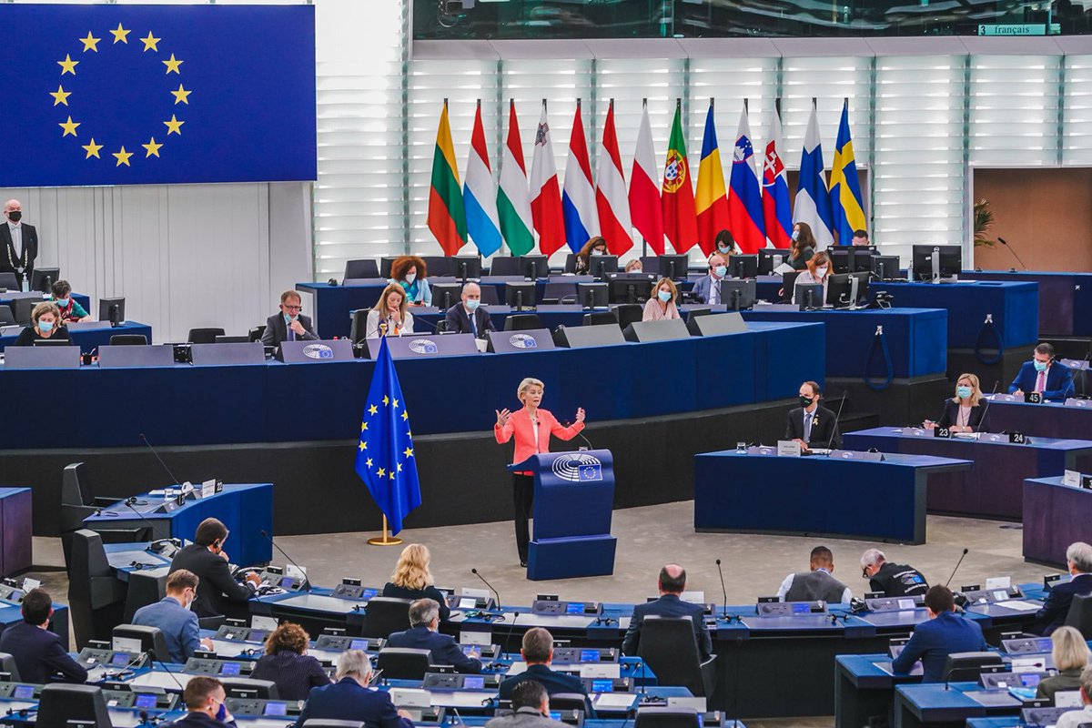 In het jaarlijkse debat over de Staat van de EU, ondervroegen de EP-leden Commissievoorzitter Von der Leyen over de belangrijkste uitdagingen waar de EU voor staat, o.a. de strijd tegen COVID-19, herstel, klimaat en buitenlands beleid ➡️eptwitter.eu/q259