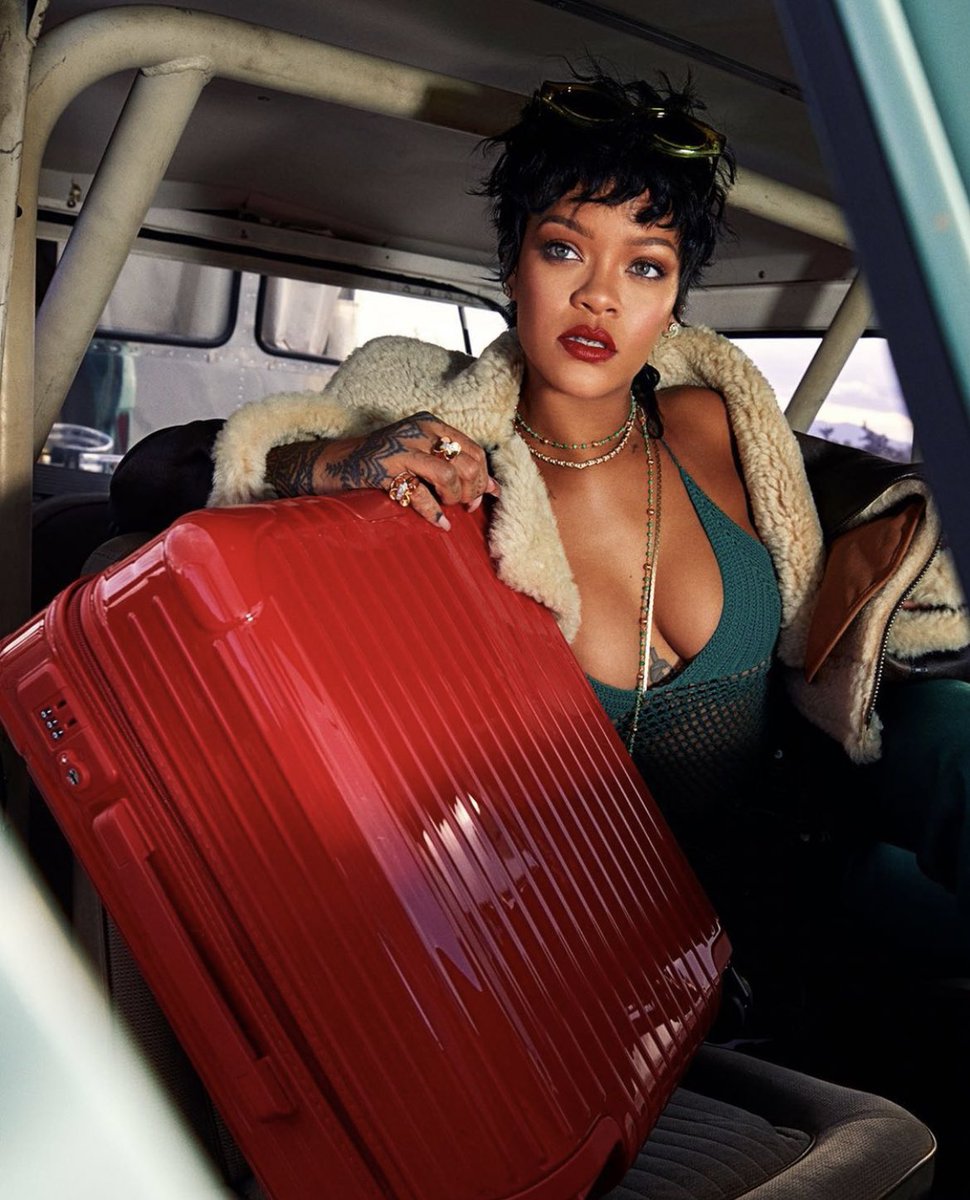 FENTYNATION_'s tweet photo. NEWS 🗞

Rihanna is the new face of #Rimowa for their new collection “Never Still”. https://t.co/E6Pi8XyVLO