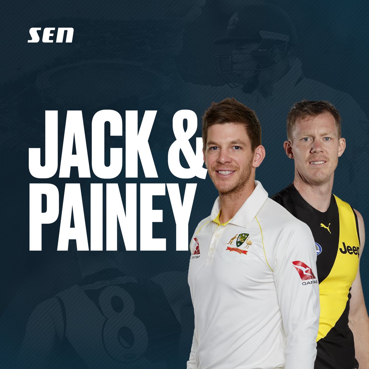 NOW | Coming up with @JackRiewoldt08 and @lithgowflashman:
- @tdpaine36 speaks for the first time on his recent surgery
- @birchall14 on his retirement
- We'll check in with @TasStateLeague Premiers @LauncestonFC
- Plus this week's big footy issues

1629 Hobart or the SEN app