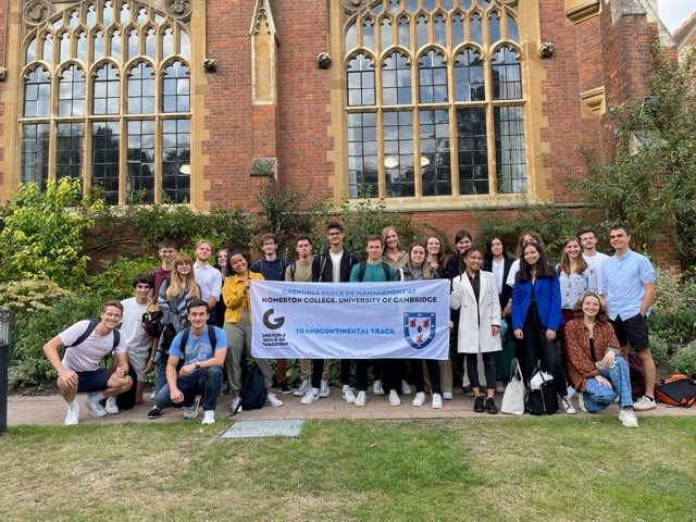 The Transcontinental Track Homerton College is open! Wishing our <a href="/Grenoble_EM/">Grenoble EM</a> students a wonderful semester!