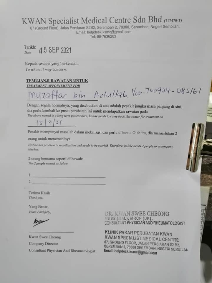 hafizmahat24's tweet photo. Ternampak posting beliau di FB tapi kurang mendapat perhatian &amp; bantuan. Beliau adalah Mualaf &amp; berniaga menjual makanan. Disebabkan penyakit yang dialami, beliau terpaksa rehat &amp; memerlukan bantuan wang utk rawatan tulang pinggang. 

Muzaffar Bin Abdullah
162393798201 Maybank https://t.co/qmBA0wP5V5