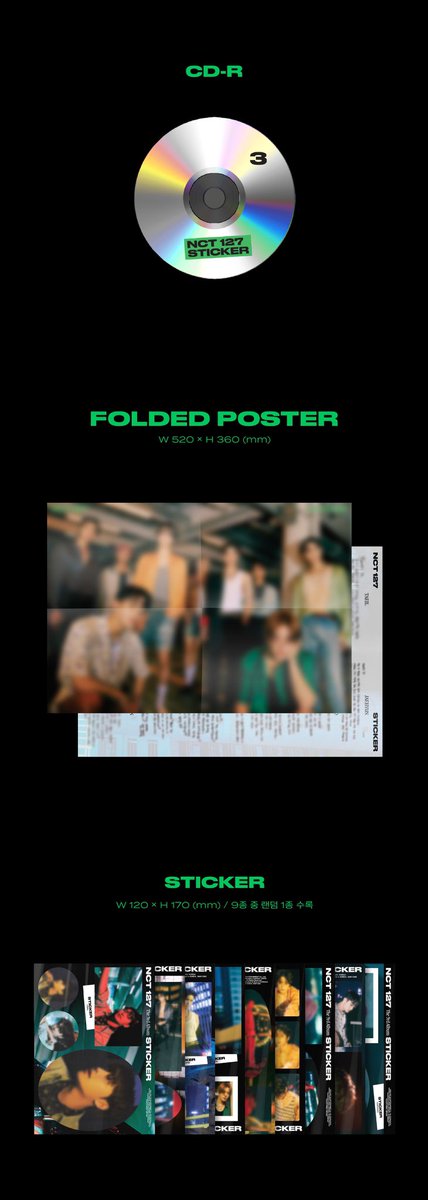 ✨ GIVEAWAY ✨

NCT 127 The 3rd Album ‘Sticker’
Album Detail - Seoul City ver (1pcs Sealed)

- RT &amp; Like
- Follow me
- Comment pake foto bias aja

End : Minggu, 19 Sept 2021 (18.00 wib)