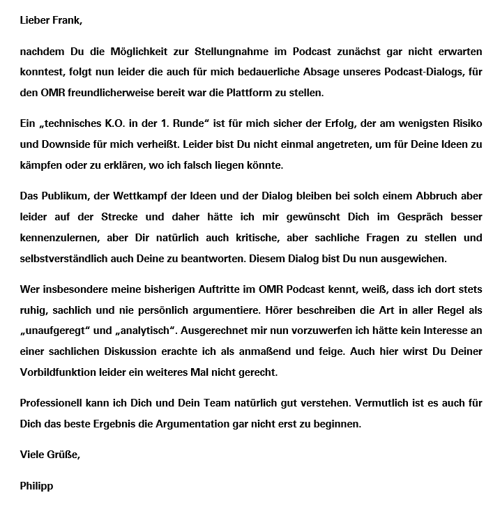 pip_net's tweet photo. Schade. Der #DHDL 🦁Löwe zieht sich leider in seine Höhle zurück.

#ToBeFrank: Das ist weder Start-Up DNA noch politisches Engagement. Bei der nächsten Wahl geht es um etwas. Vor allem um die Zukunft der nächsten Generation(en), die Dir sonst so am Herzen liegt. https://t.co/4cYEUEUFOA
