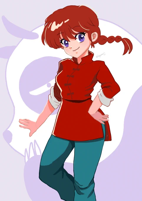 ついでに過去に描いたらんまガールズも見てー  #らんま