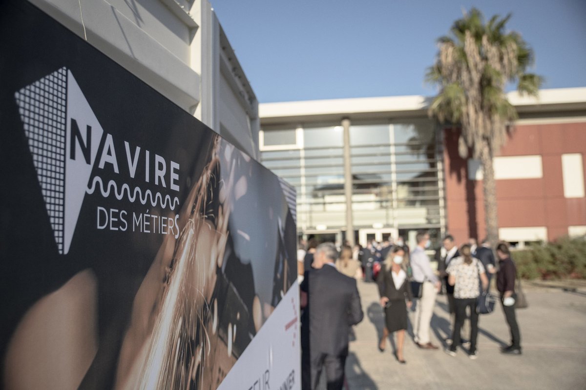 #ForMed Campus | Inauguration de la base Totem Formed Campus en présence de Mme la Ministre de la mer sur le Campus de La Seyne sur Mer de l'<a href="/Urma_Paca/">Université des Métiers et de l'Artisanat PACA</a> ! 1/3

#Formation #Innovation #MétiersNavals #Maritime