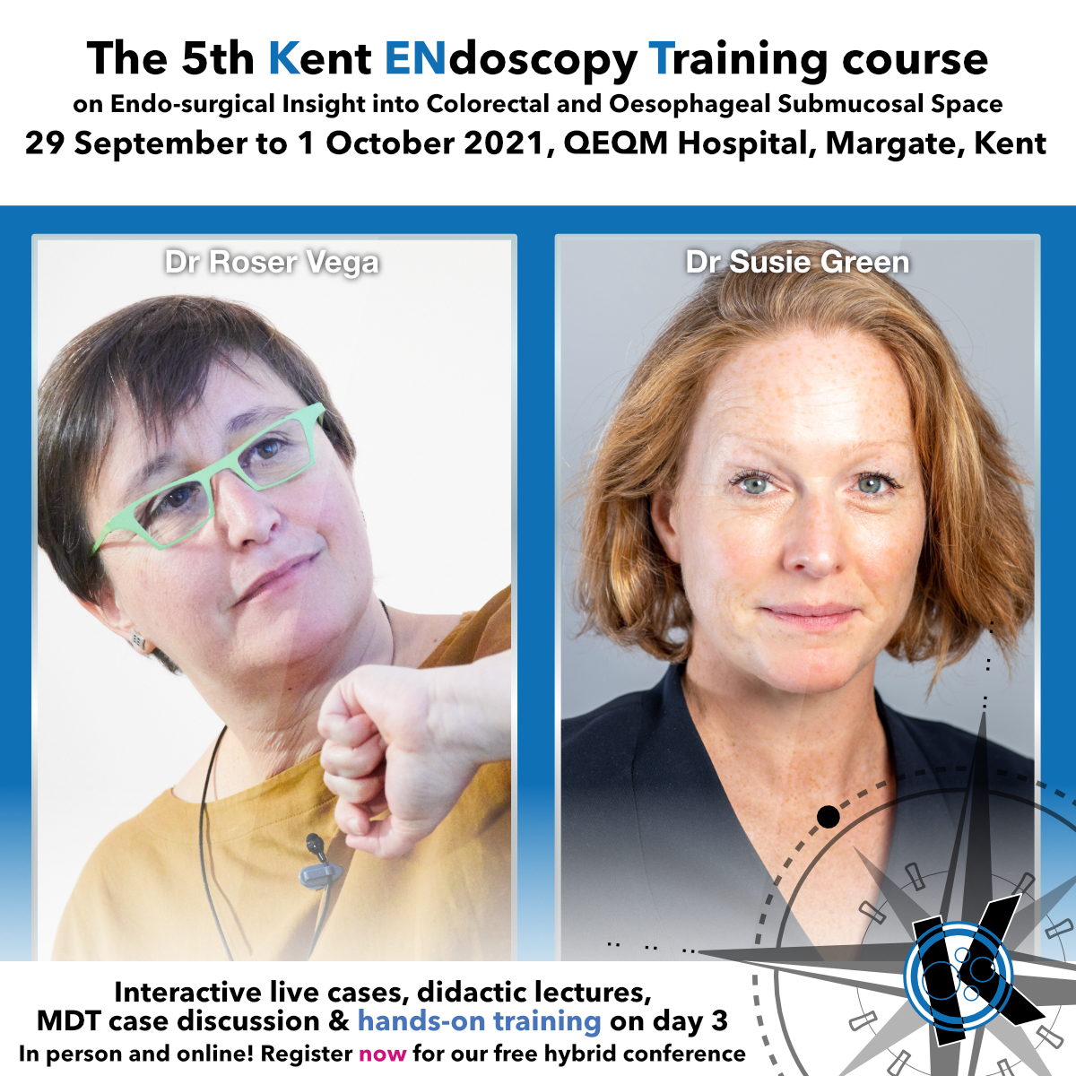 kentendosurgery's tweet image. JOIN to attend LIVE lectures and cases about the principles of the advanced imaging modalities and endoscopic therapy on patients with IBD and serrated polyps by Dr Vega and Dr Green.
FREE REGISTRATION:
sayso.health/events/kent-co…
@BritSocGastro @KMMSmedschool @BSGSWiG @tsiamoulos