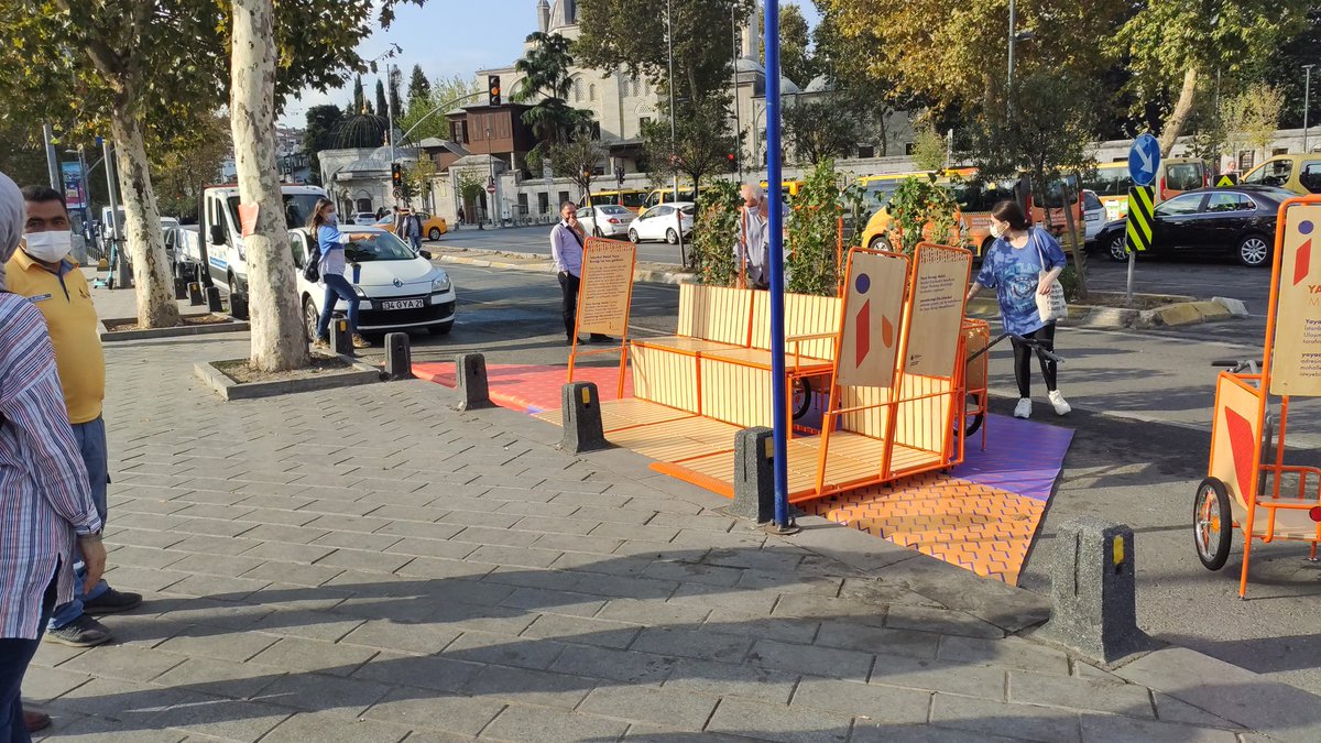 Yaya Durağı Üsküdar'da! #HareketlilikHaftası #MobilityWeek