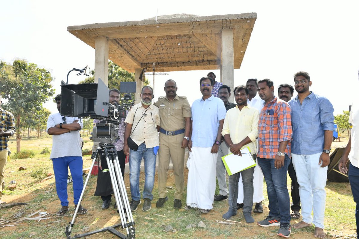 . @Prince_Pictures 's #productionNo6 shoot begins today in Theni Best wishes starring @PasupathyMasi @Rohinimolleti @Ammu_Abhirami dir by @Dir_RamSangaiah @SundaramurthyKS Produced by #PrincePictures6 @lakku76 @MMuthuswami @Kirubakaran_AKR @EditorShivaN @johnmediamanagr