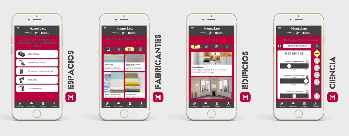 ¿Todavía no conoces nuestra app móvil #Materialista? En ella podrás encontrar información específica de las soluciones y fabricantes presentes en #MATCOAM, edificios de referencia y ciencia de los materiales.