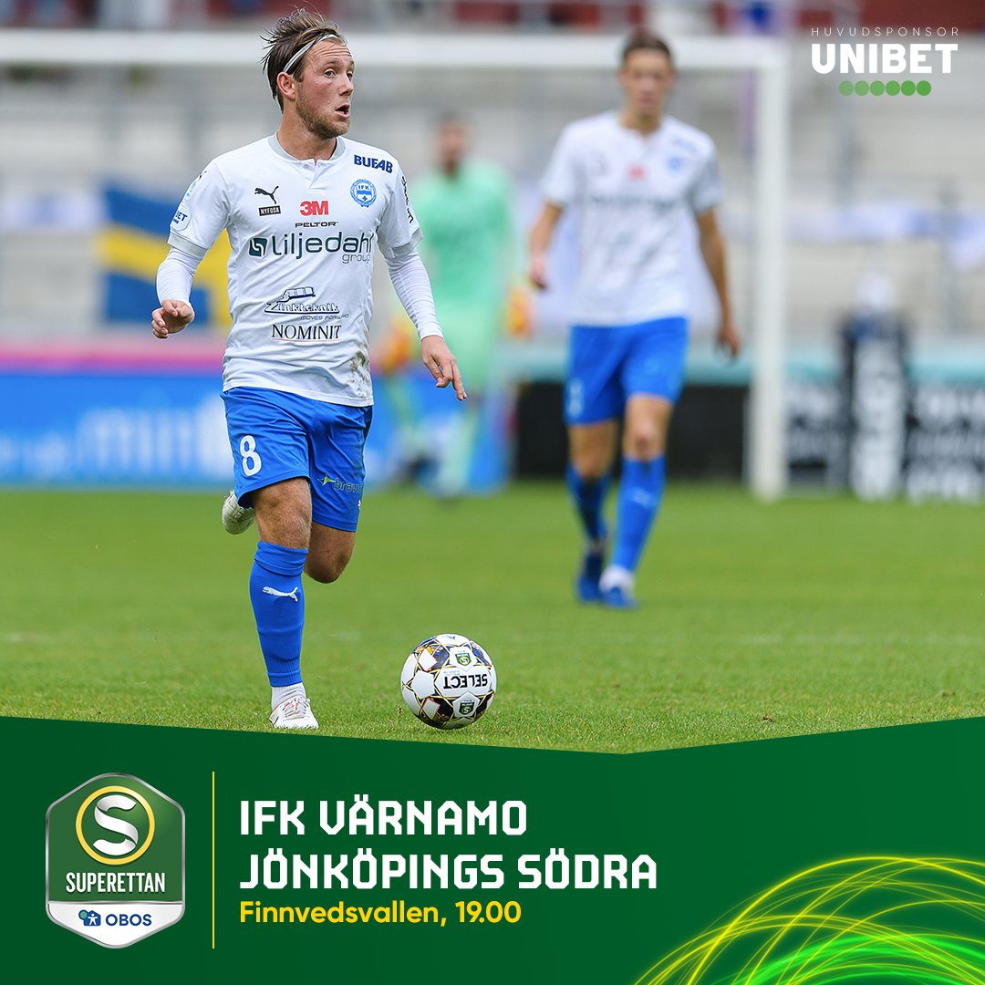 SuperettanSE's tweet photo. 🙌 Det spelas en match i #Superettan idag och det är ett spännande Smålandsderby på Finnvedsvallen. https://t.co/M64PYhYzjO
