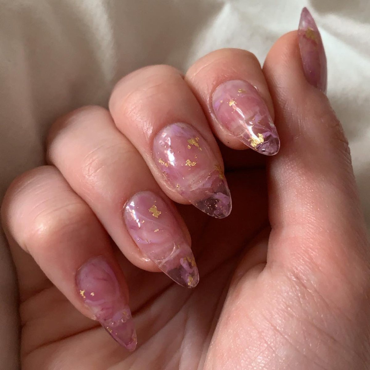 crydbaby's tweet image. 🧚🏻‍♀️✨💅 thread chloé passion nailz ( @mauvaizongles sur insta)