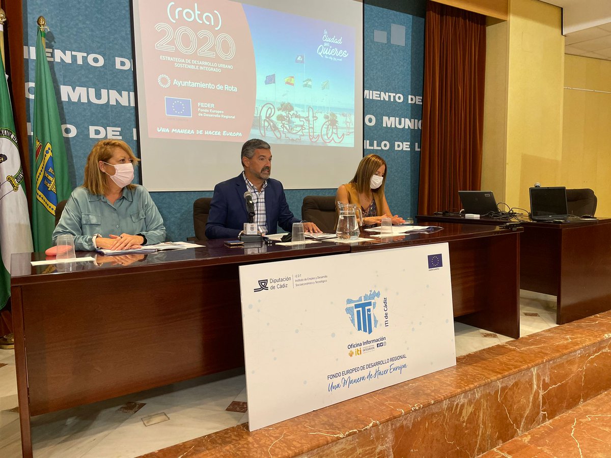 Diputación congrega en #Rota a las ciudades de la Red EDUSI de la provincia
 
➡️ <a href="/_AnaCarrera/">Ana Carrera</a> inaugura el encuentro para asesorar a los municipios sobre la presentación de proyectos a los fondos #NextGeneration.
 
➕dipucadiz.es/prensa/actuali…