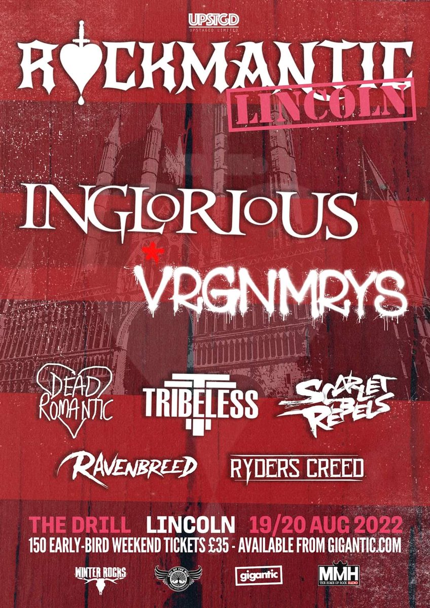RydersCreed's tweet photo. π₯ ROCKMANTIC WEEKENDER π₯
Another Festival Announcement! π We're so excited and delighted to share this! We're finally going to be playing @RockmanticWkdr! π₯ Look at that lineup! See you there Creedlings! π€
#RockmanticWeekender https://t.co/p6vFkpiWOe