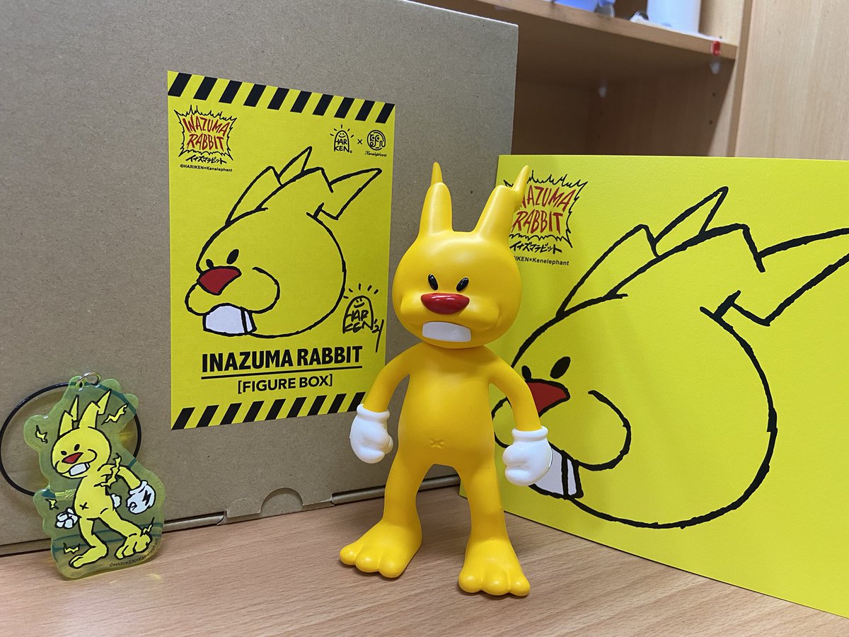 LinKatey's tweet image. 終於收到了🥰
やっと受け取りました。
#inazumarabit
#kenelephant
#vinlys
#hariken