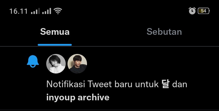 dapet notif terkait mereka bedua aj dah seneng bgt, apalagi ngedrama bareng. wkwkwk ngimpi bgt sih nab