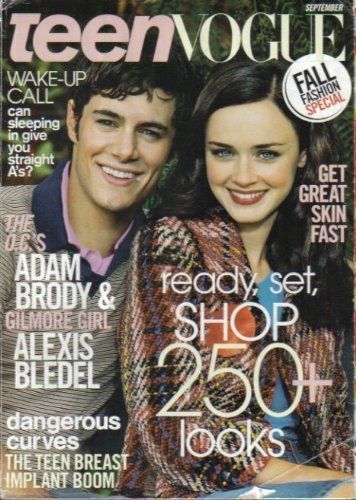 Adam Brody and Alexis Bledel for Teen Vogue 2004   Happy Birthday Alexis Bledel    