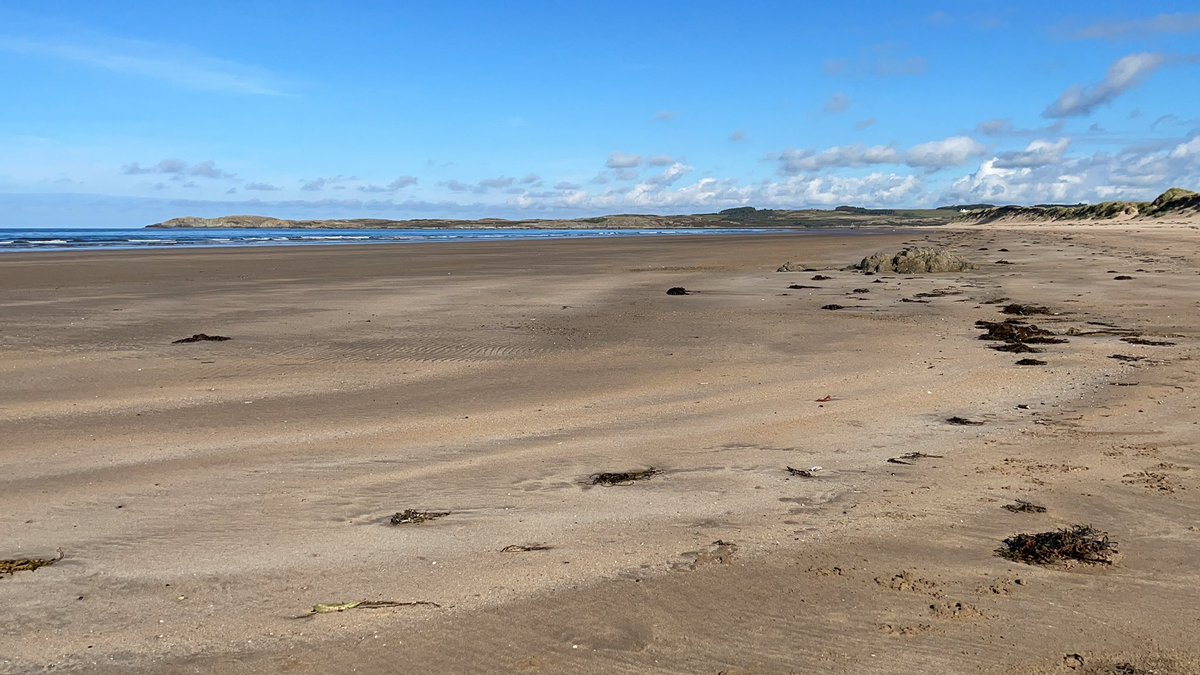 Cracking North Wales morning for our beach &amp; dune surveying day with 3rd <a href="/BangorGeosci/">Bangor Geoscience</a> @sos_bangor_uni <a href="/BangorUni/">Bangor University</a> as part of Coastal Processes module at Newborough <a href="/NatResWales/">Cyfoeth Naturiol Cymru | Natural Resources Wales</a>