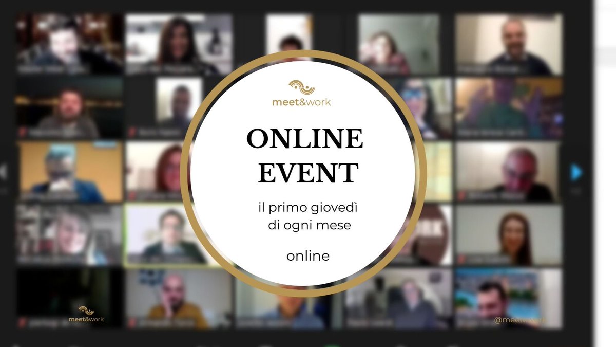 MeetWORK2's tweet photo. In Meet&amp;Work gli appuntamenti live e online fanno da collante e sono sinergici al fine di costruire relazioni esperienziali di grande livello

#meetwork #mwexperiences #mwgoals #mwlifestyle #relationshipsmarketing #relationshipmarketing #branding #differentlifestyle #milano #roma https://t.co/RTzNWdfmYc