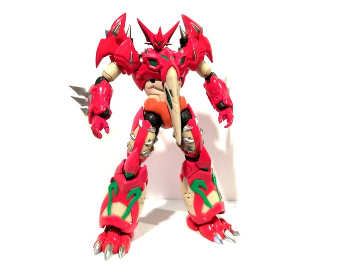 ゲッターの曲をよく聴くのに手元にゲッター玩具が無い状態だったので面構えや体型でかなり好みだったダイノゲッター1探し出し落としてきました

かなりアレンジされてるけどゲッター1や真ゲッターに近い雰囲気してる感じ好きなんですよね
ウイング取れないかと思ったら外せてシンプルさも出せて良い 