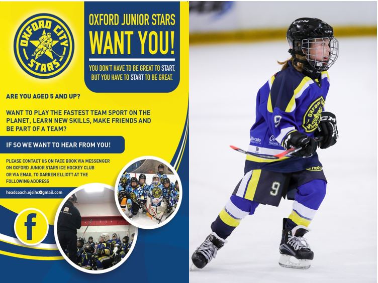 classactnews's tweet photo. Do you have children?  Are they interested in taking up #IceHockey?
@OxfordCityStars junior team are looking for new players.  
Email the coach, Darren on headcoach.ojsihc@gmail.com for more information
#Oxford #OxfordCityStars #Juniors #PrimarySchool https://t.co/aN864ZOOUO