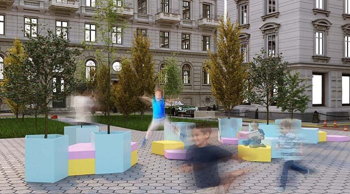 DisenoCiudad's tweet photo. Estudiantes de Arquitectura de @UICbarcelona idean un prototipo de #mobiliariourbano #flexible e #inclusivo #espaciopublico #accesible #Modulit pentágono irregular de varias piezas que permite diferentes combinaciones
https://t.co/49PhyOGjyL a través de @Diseño de la Ciudad https://t.co/6PQdgAWoDB