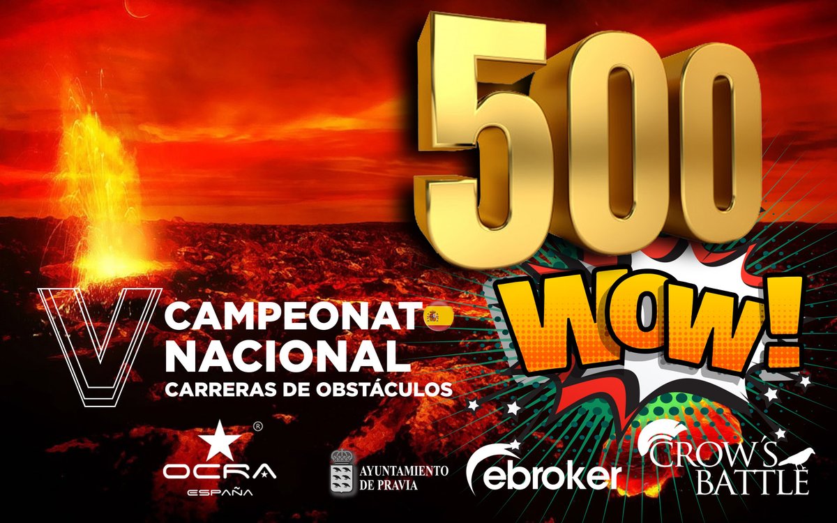 CrowsBattle's tweet photo. ‼️ Y tú....vuelas ó sólo miras??‼️
#CrowsBattle #SomosCuervos #somos500
#nacional #ocr #ocra #carreras #obstaculos @ebroker @ayto_pravia @liberbank @Kiwinatur_ @hotelreysilo @LaBoticaIndiana 
Pravia, Asturias 
30 y 31 de Octubre
https://t.co/LDVhWS4FTE https://t.co/Tim1NsaExE