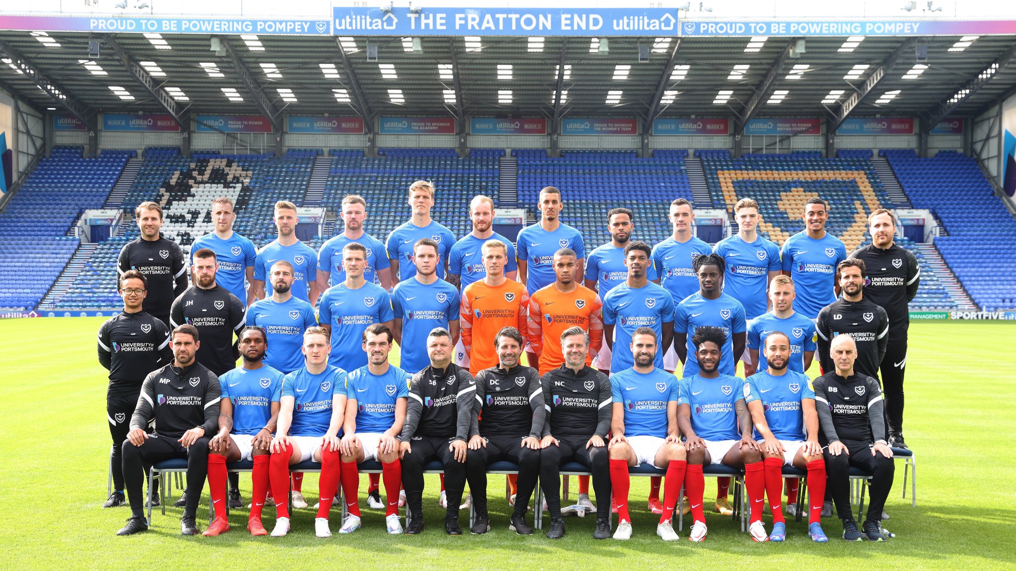 Portsmouth FC on Twitter "🔵 𝗬𝗢𝗨𝗥 2021/22 Pompey squad…