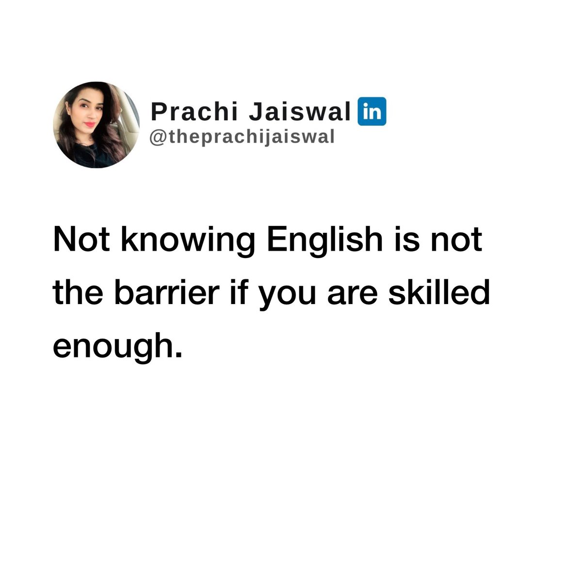 theprachijais's tweet photo. Do you Agree?
#theprachijaiswal #hr https://t.co/fhWqEXFOPh