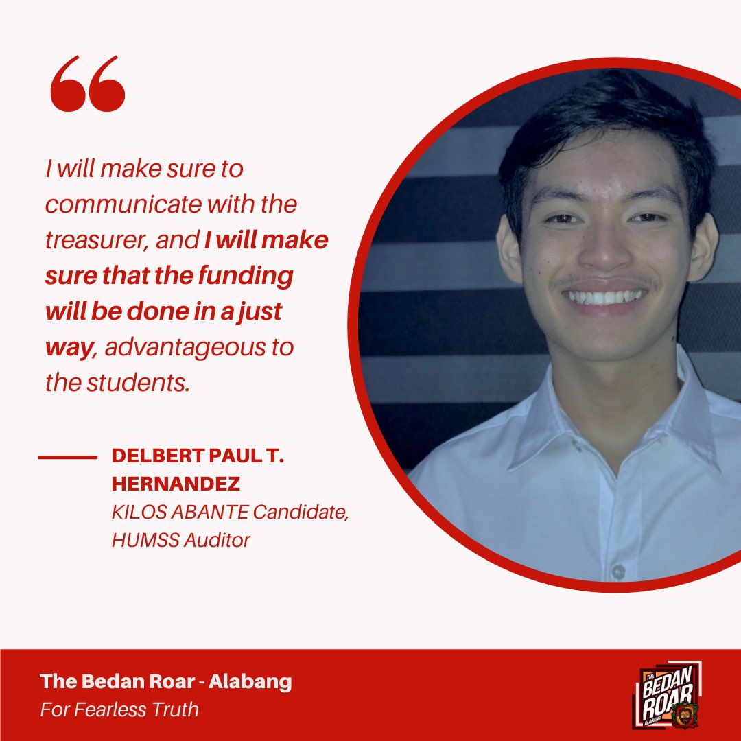 BedanRoarSBCA_'s tweet photo. In yesterday's BedisTanong, each candidate for the positions up for grabs under the HUMSS strand were given one question each. Find out their notable answers here.
Don't forget to exercise your right to vote for your future Bedan leaders tomorrow, September 17th! https://t.co/cFkm9N8Mp6