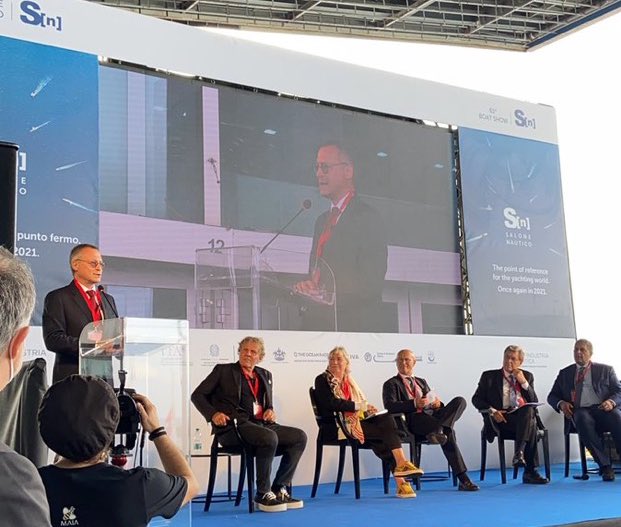 Si apre il <a href="/SaloneNautico/">Salone Nautico</a> di #Genova  in mostra le eccellenze della nautica, settore importante del Made in italy .
Genova città della nautica.